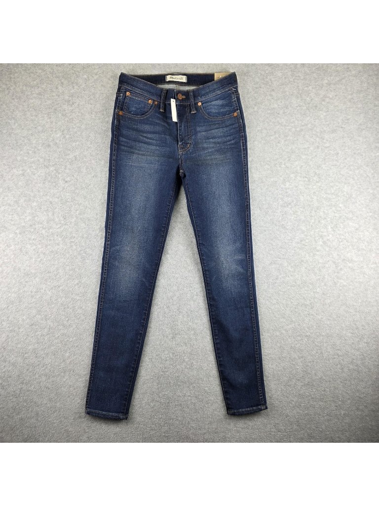 Madewell Skinny Jeans Womens 27 Blue Medium Wash Skinny Skinny Stretch